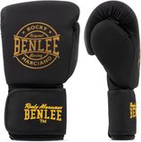 Benlee Wakefield Leren Bokshandschoenen Zwart 14 oz