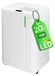 Humidificateur, 20 litres par jour, avec ionisation, réservoir de 4,5 litres, minuterie, adapté aux pièces jusqu'à 45 m²