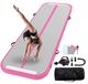 Tapis de gymnastique gonflable avec pompe pour un usage domestique
