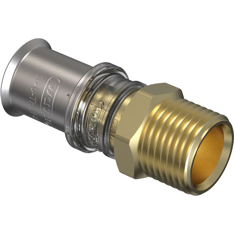 Wavin Tigris M5 pers puntstuk 1/2"x16mm