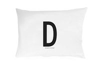 Design Letters Kussensloop 63x60 A-Z-D, Wit, One size