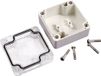 Hammond Electronics 1554J2GYCL Universele behuizing 160 x 90 x 60 mm ABS Grijs-wit (RAL 7035)