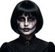 Boland Halloween pruik - zwart - dames - boblijn pruik - horror - verkleden