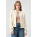 QS gebreide vest - ecru