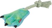 Trixie Klauw aan touw - Blauw/groen - 22 cm