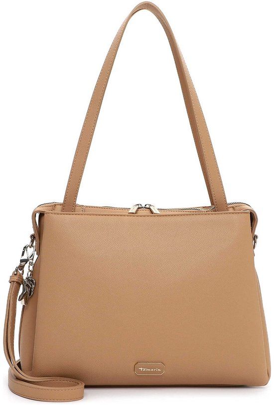 Tamaris Schoudertas TAS Katharina City Shopper Sand Lichtbruin