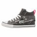 British Knights Roco Tag damessneakers, donkergrijs en roze, 41 EU