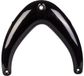 Talamex Fender avant noir, plastique, 33 x 34 cm