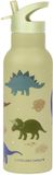 A Little Lovely Company XL Dubbelwandige RVS drinkfles thermos - Dinosaurussen