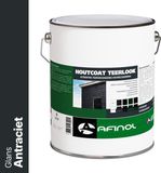 Afinol Houtcoat Teerlook Glans Antraciet 5 liter