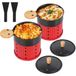 Merkloos Raclette-apparaat Raclette-apparaat - Kaarsenraclette - Antiaanbaklaag - Set van 2