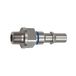 Riegler Unieke nippel NW 6, ISO 6150 C, roestvrij staal, 2-traps, G 1/8 AG, blauw, werkdruk max. 25 bar, temp. -15 °C tot 200 °C