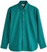 Next Heren Zacht aanvoelend overhemd met print en lange mouwen - Blauw