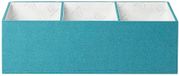 Exacompta OfficeByMe reisorganizer met 4 vakken - eendenblauw
