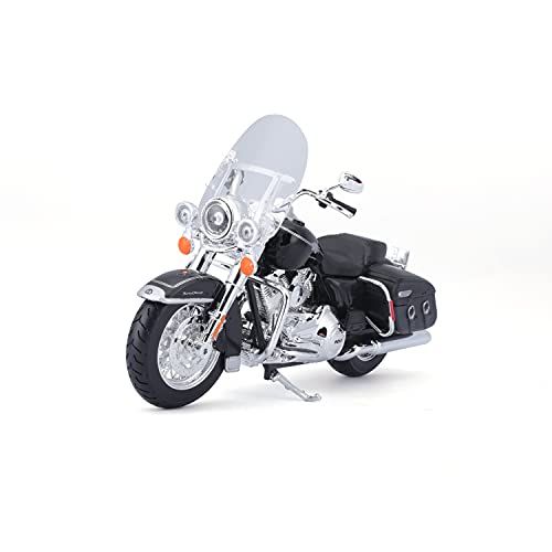 Bauer Maisto Harley-Davidson FLHRC Road King Classic 2013 - Motorfietsmodel 1:12 - Zwart (532322)