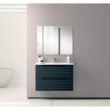 Saniclass Prime Balance meuble de salle de bain - 80x55x45cm - bleu marine mat
