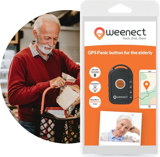 Weenect GPS-tracker voor senioren