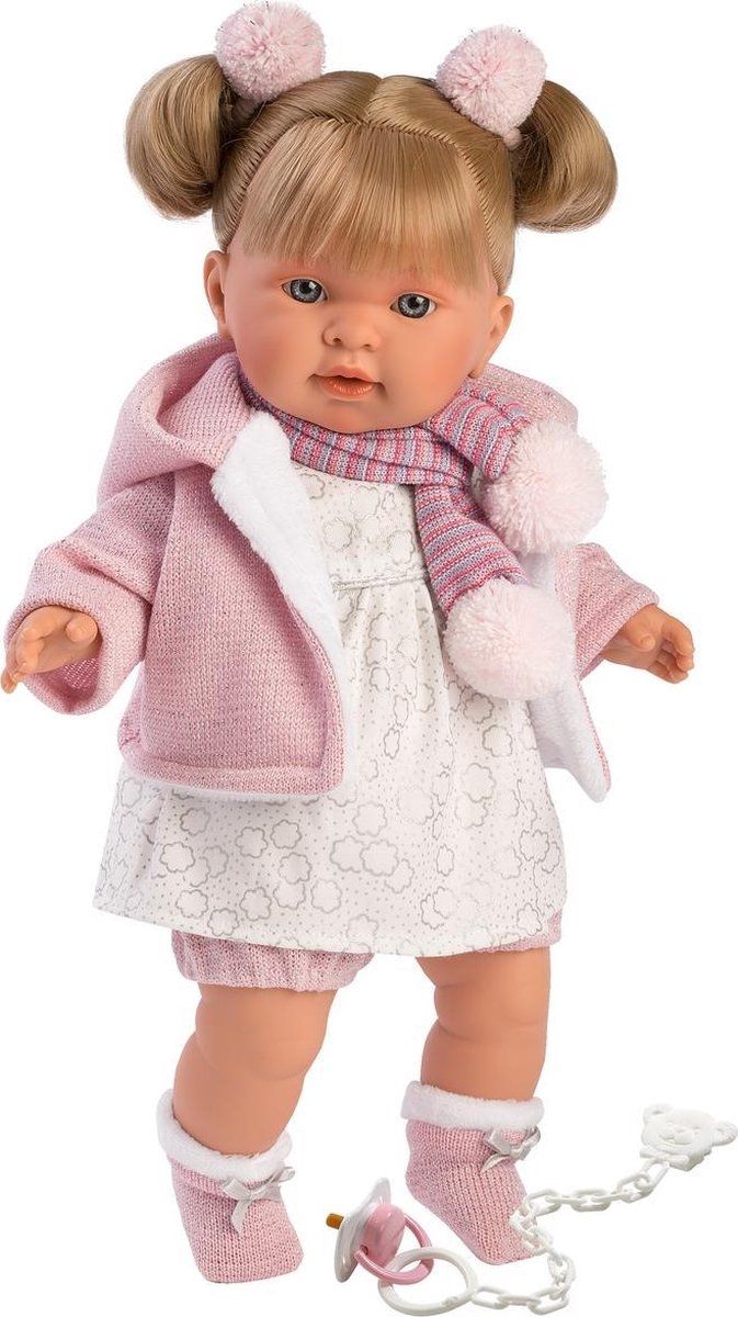 Llorens Pop Alexandra Gekleed Met Sjaal 42cm