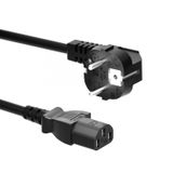 Allteq C13-375-B elektriciteitssnoer Zwart 7,5 m CEE7/4
