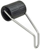 KLICKfix Koplampsteun / Houder Vorkbrug Zwart/Zilver