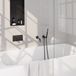 Brauer Black Edition Thermostatische Inbouw Badkraan