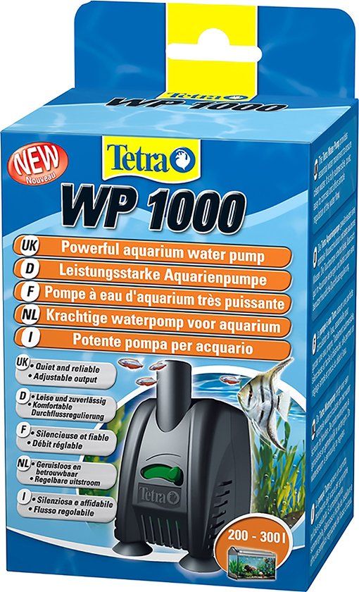 Tetra WP 1000 Circulatiepomp - 300 L - Zwart