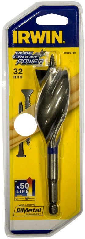 Irwin Speedboor 32x152mm Blue Groove Power