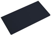 Saniclass Tops Topblad - 100x1.2x46cm - afgeronde hoeken - mat marine blauw
