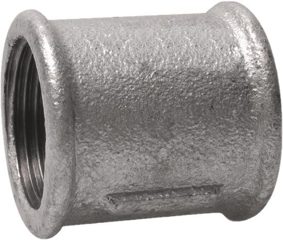 KIRCHHOFF GI dubbele mof, gegalvaniseerd, 1 1/4"BI