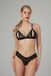Christine le Duc Soutien-gorge ouvert avec perles et dentelle - Noir - S/M