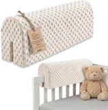 Totsy baby ASE Spolka Akcyjna Bedrandbescherming voor kinderbedden 70 cm - Lichtbeige