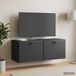 Maison Exclusive - Meuble TV mural 78,5 x 31 x 30 cm noir bois d'ingénierie