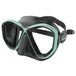 Seac Symbol, duikmasker met twee lenzen en 3D-gesp, gemaakt in Italië.