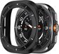 Bandz Samsung Galaxy Watch Ultra bezel PC hoesje (zwart met wit)