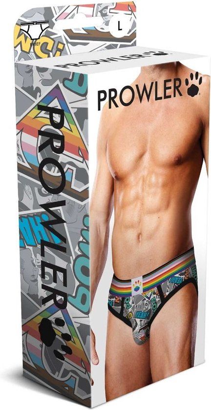 Prowler Comic Book Brief - S XL - Rainbow