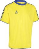 Select Derbystar Select Argentinië-shirt 600023 Heren M Geel/Blauw Polyester Korte Mouw Gestreept
