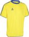 Select Derbystar Select Argentinië-shirt 600023 Heren M Geel/Blauw Polyester Korte Mouw Gestreept