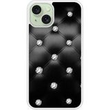 iPhone 15 Strass Bedrukt Siliconen Hoesje