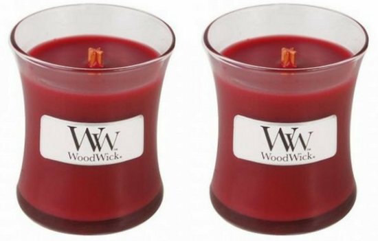 Woodwick Â® Mini Candle Cinnamon Chai 2 stuks