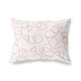 BonaMaison Willekeurig Patroon Decoratieve Kussensloop, Kussenhoezen Bank, Decoratieve Kussenhoesjes, Kussensloop; Sofa, Slaapkamer, Kantoor, Auto 45x60 Cm - Ontworpen en vervaardigd in Turkije