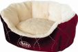 Nobby Comfortbed ovaal CENO rood - 65 x 57 cm