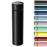 Homealexa Thermosfles, 500 ml waterfles, vacuüm-isolatiebeker, 304 roestvrij staal, led-touchscreen-temperatuurweergave, smart beker, dichte fles, ideaal voor hitte en kou