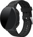 Strap-it Bracelet en silicone pour montre connectée - Convient pour Garmin Forerunner 235 - Noir