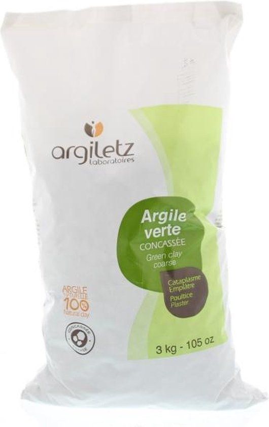 Argiletz Masker Groene Klei 3 kg