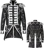 Widmann Middeleeuwen & Renaissance Kostuum Royale Frackjas Zilver Vrouw Small Halloween Verkleedkleding