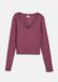 s.Oliver T-shirt V-hals Korte mouw Bordeaux Katoen Kinderen 170/176