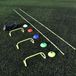Precision trainingsset agility voor coaches en sporters multicolor