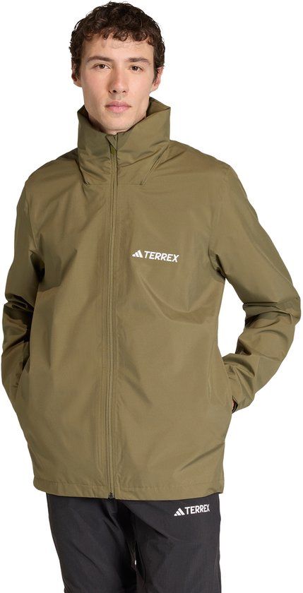 Adidas Terrex Multi Essentials 2L Regenjack - Heren - Groen