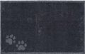 Hanse Home Deurmat Paws Wasbaar 30°C - antraciet 50x80 cm