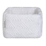 Baby's Only Sierra boîte de rangement carrée Acrylique, Coton Blanc
